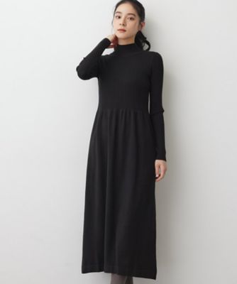2点セット・洗える】シャギーベストニットワンピース