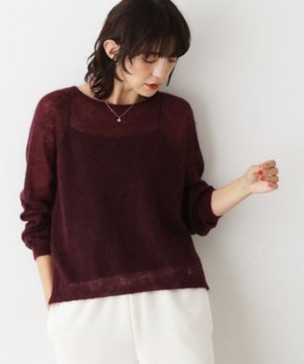 ソフトモヘヤニット（2002525614） | Dessin (Women