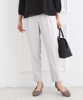 ＜Reflect (Women)＞【フォーマル／入卒／セットアップ可】テーパードパンツ（２００２５２６０４２）