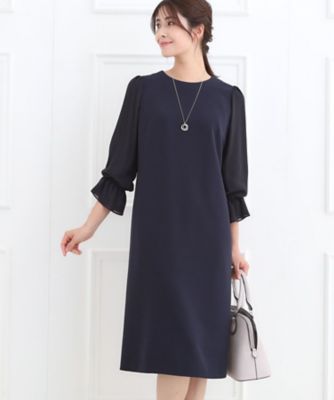 【フォーマル／入卒／セットアップ可】キャンディスリーブワンピース（２００２５２６０４７）