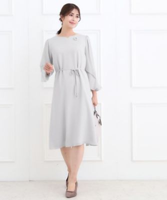 オブリ　ワンピース ピンクエンブロイダリーワンピース | DRESS | OBLI