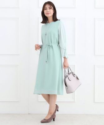 reflect⭐︎フォーマルワンピース4点セット総額70000円 フォーマル／入卒／付属リボン付き】スリーブデザインジョー