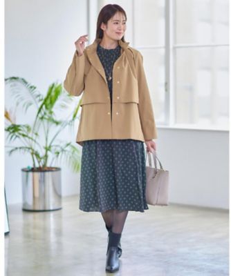 きちんと見え／通勤／セレモニーにおすすめ◎】ドット×ダイヤ柄