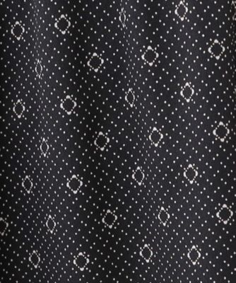 きちんと見え／通勤／セレモニーにおすすめ◎】ドット×ダイヤ柄