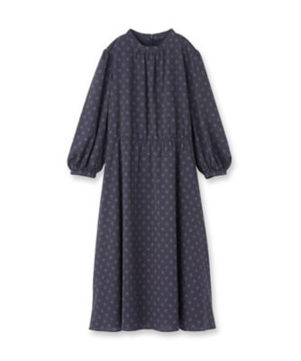きちんと見え／通勤／セレモニーにおすすめ◎】ドット×ダイヤ柄