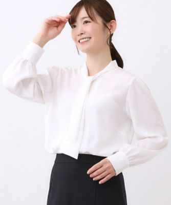 きちんと見え／通勤／セレモニーにおすすめ◎】ドット柄ボウタイ