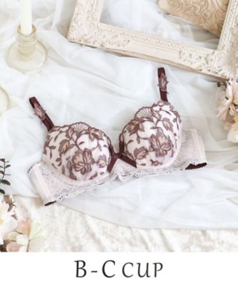 Risa Magli (Women)/リサマリ エレノア ブラジャー (B-C) (2002526624) チャ043 【三越伊勢丹/公式】