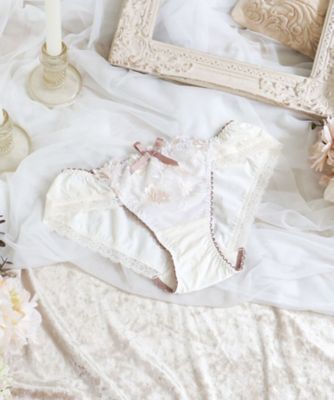 Risa Magli (Women)/リサマリ エレノア ノーマルショーツ(2002526625) シロ004 パンツ・ショーツ【三越伊勢丹/公式】