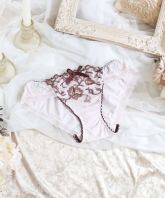 Risa Magli (Women)/リサマリ エレノア ノーマルショーツ(2002526625) チャ043 パンツ・ショーツ【三越伊勢丹/公式】