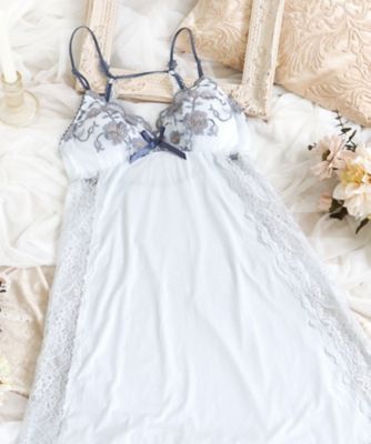 Risa Magli (Women)/リサマリ エレノア カップ付スリップ(2002526629) アオ092 【三越伊勢丹/公式】