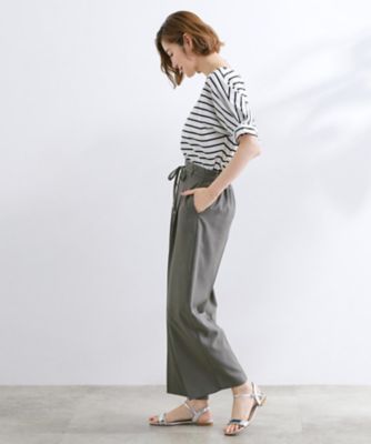 美バランスが叶う ハイウエストワイドパンツ