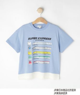 JR】レイヤード風電車Tシャツ（2002526650