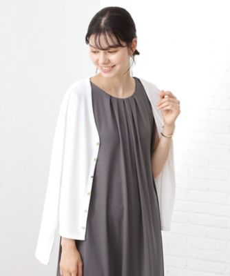 ＜THE SHOP TK (Women)＞シアーフライスＶカーデ（２００２５２６６８０）