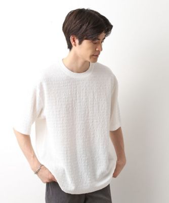 ＜THE SHOP TK (Men)＞楊柳ボーダー半袖Ｔシャツ【洗濯機ＯＫ】（２００２５２６８８８）