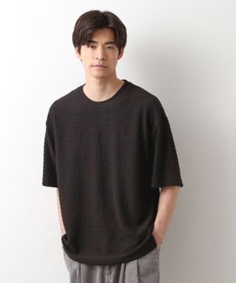 楊柳ボーダー半袖Ｔシャツ【洗濯機ＯＫ】（２００２５２６８８８）