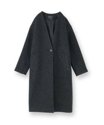 【値下不可】新品・希少・アイスランド製・size L・ウールコート セール☆6990円→4990円 フェイクウールロングコート レディース