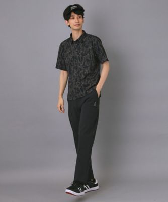 ADABAT STREAM メンズポロシャツ 吸水速乾／UVカット】ボタニカルポロシャツ