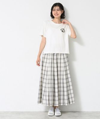 【接触冷感・洗える】チュール刺繍Ｔシャツ（２００２５２７２６９）