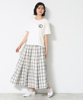 【接触冷感・洗える】チュール刺繍Ｔシャツ（２００２５２７２６９）