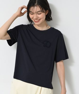 【接触冷感・洗える】チュール刺繍Ｔシャツ（２００２５２７２６９）