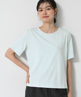 【接触冷感・洗える】チュール刺繍Ｔシャツ（２００２５２７２６９）
