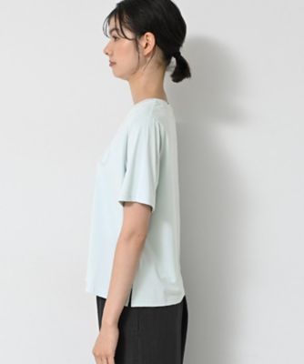 【接触冷感・洗える】チュール刺繍Ｔシャツ（２００２５２７２６９）