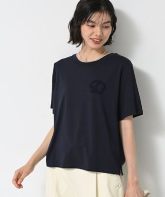 【接触冷感・洗える】チュール刺繍Ｔシャツ（２００２５２７２６９）