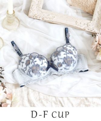 Risa Magli (Women)/リサマリ エレノア ブラジャー (D-F) (2002527345) アオ092 【三越伊勢丹/公式】