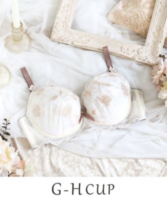 Risa Magli (Women)/リサマリ エレノア ブラジャー (G-H) (2002527346) シロ004 【三越伊勢丹/公式】