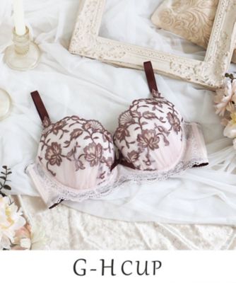 Risa Magli (Women)/リサマリ エレノア ブラジャー (G-H) (2002527346) チャ043 【三越伊勢丹/公式】