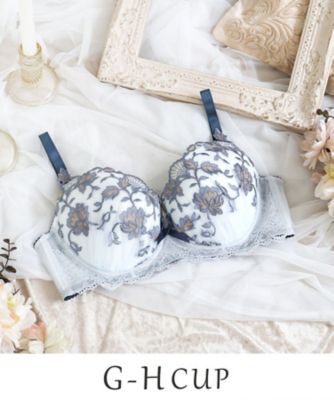 Risa Magli (Women)/リサマリ エレノア ブラジャー (G-H) (2002527346) アオ092 【三越伊勢丹/公式】