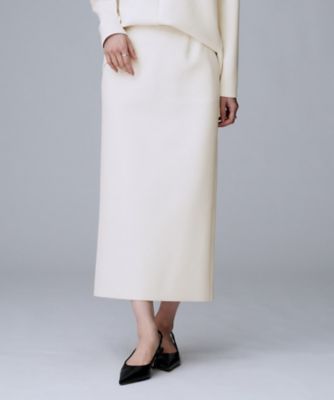 ＜UNTITLED (Women)＞【ウエストゴム／タイト／スポーティー】ダンボールジャージスカート（２００２５２７４１７）