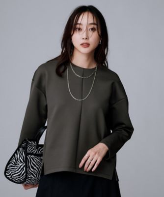 セットアップ可／洗える】ダンボールジャージ プルオーバー