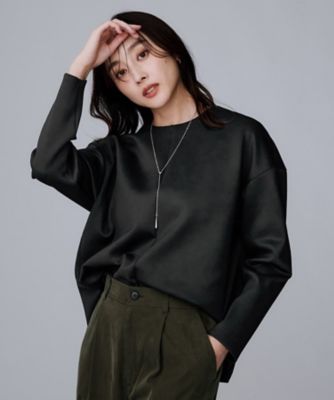 eLLa selectshop プルオーバー フリース×ダンボールバイカラー長袖プルオーバー | 【公式】SPU