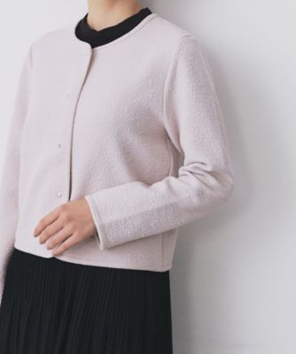 ストレッチノーカラーブルゾン【洗濯機OK】（2002527423