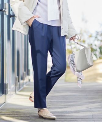 洗える／裏起毛】ストレッチウォームパンツ（2002527476