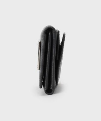 希少☆スティングレイ レザーウォレット　三つ折り　ブラック レザー 財布 ウォレット スティングレイ クリスマスギフト