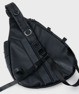 美品　タケオキクチ TAKEO KIKUCHI レザーワンショルダー レザー調シボワンショルダーバッグ（ショルダーバッグ） | tk