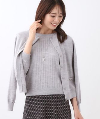 かおりんページ WEB先行カラーあり／軽い羽織に◎／アンサンブル可】透かし柄