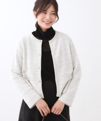 ＜Reflect (Women)＞【ライトアウター／ゆったりシルエット／気軽な羽織に◎】ドライタッチカーディガン（２００２５２７６１６）