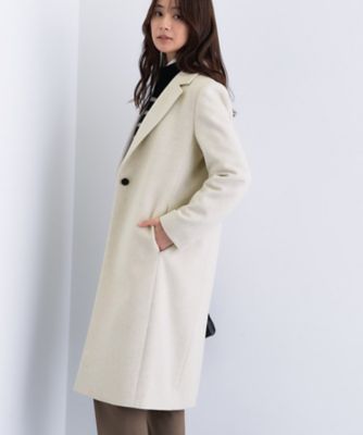 名品コート／日本製】ウール100％チェスターコート