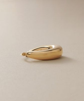 K10中空カーブ フープピアス（2002528049