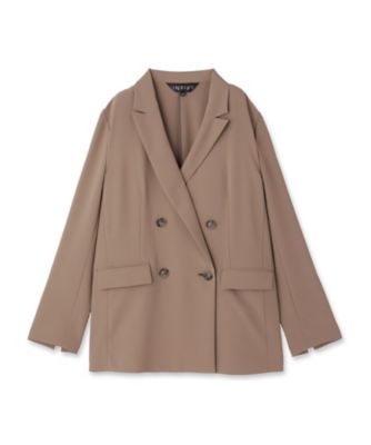 軽く羽織れる！】ダブルジャケット（2002528283） | INDIVI