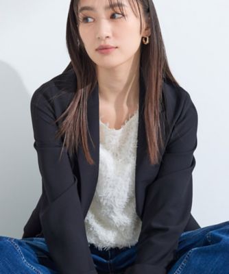 軽く羽織れる！】ダブルジャケット（2002528283） | INDIVI