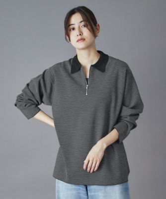 バトナー ◇BATONER（バトナー）32G SMOOTH WOOL POLO