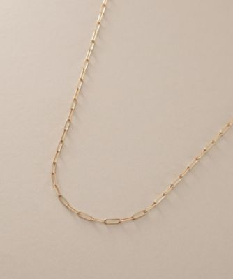 Ｋ１０プリムケーブルチェーン　ネックレス（４３ｃｍ）（２００２５２８３２６）
