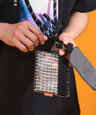 THE SHOP TK (Men)/ザ ショップ ティーケー 3連ミニショルダーバッグ クリアポーチ+ミニウォレット+スマホホルダー【ユニセックス】(2002528593)