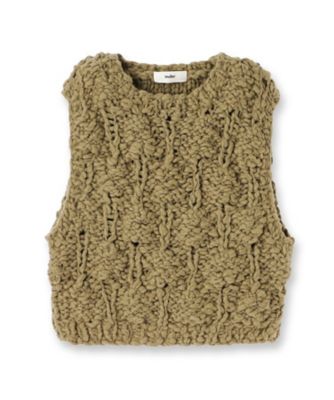＜DRESSTERIOR (Women)＞ｍｕｌｌｅｒ　ｏｆ　ｙｏｓｈｉｏｋｕｂｏ（ミュラーオブヨシオクボ）ＢＵＭＰＹ　ＶＥＳＴ（２００２５２８６０２）