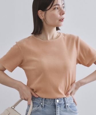 【SALE】OPAQUE.CLIP (Women)/オペークドットクリップ フロッキーチュールTシャツ(2002528619) ピンク070 トップス【三越伊勢丹/公式】