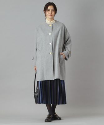 DRESSTERIOR ノーカラーコート DRESSTERIOR（ドレステリア）の「ノーカラーエアリーコート